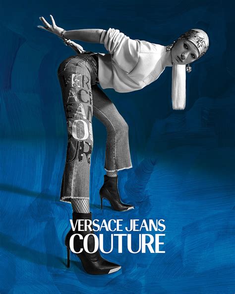 versace publicidad|versace jeans couture campaign.